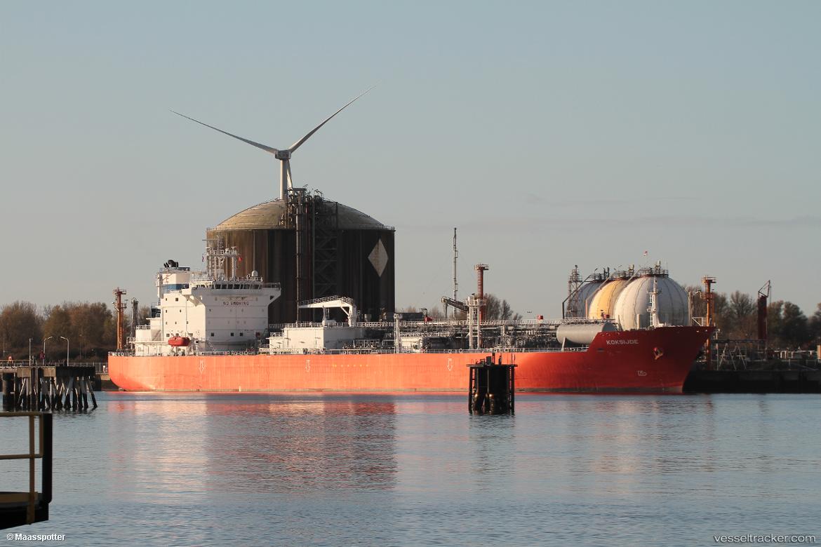 Koksijde - Lpg Tanker