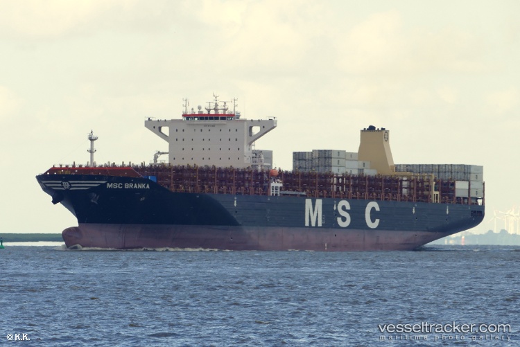 Msc-Branka - Container Ship vessel