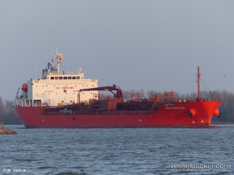 Chem-Barcelona - Chemical Oil Products Tanker vessel
