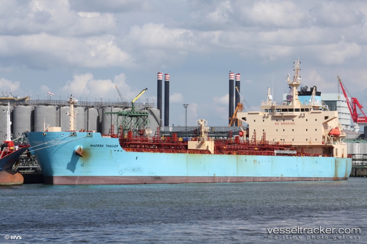 Maersk-Tangier - Chemical Oil Products Tanker vessel
