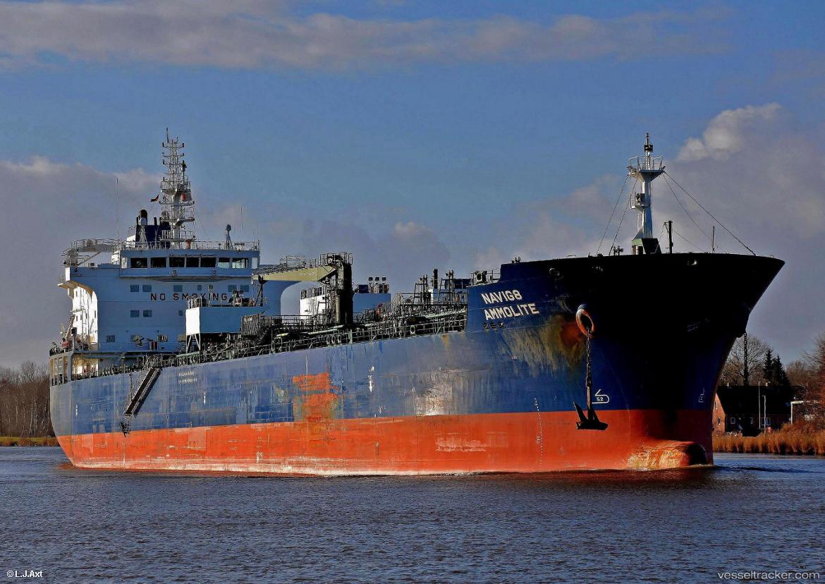 Hafnia-Ammolite - Chemical Oil Products Tanker vessel