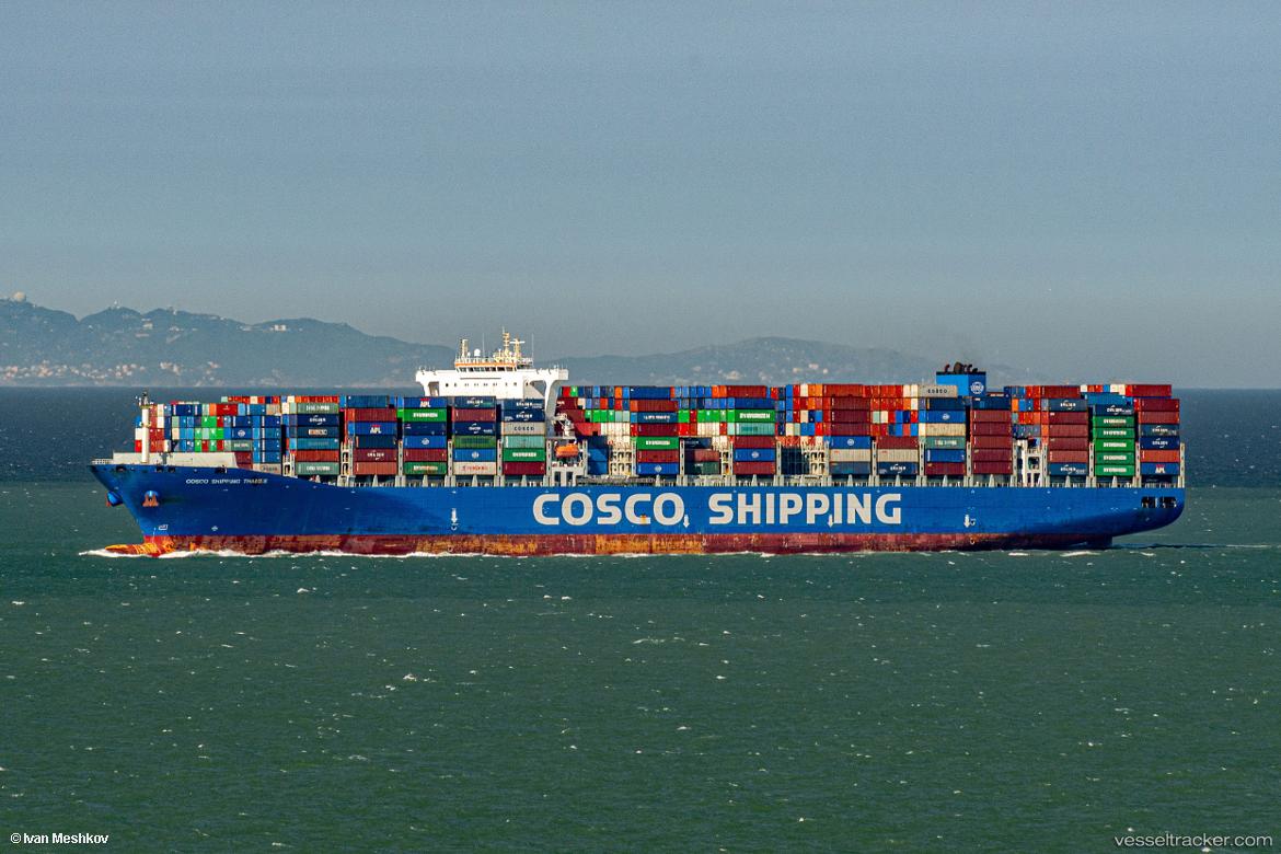 Coscoshipping-Thames - Container Ship vessel