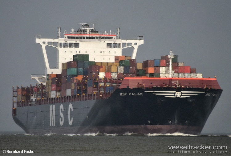 Msc-Palak - Container Ship vessel