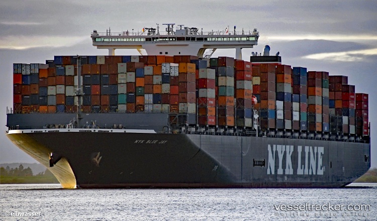 One-Blue-Jay - Container Ship