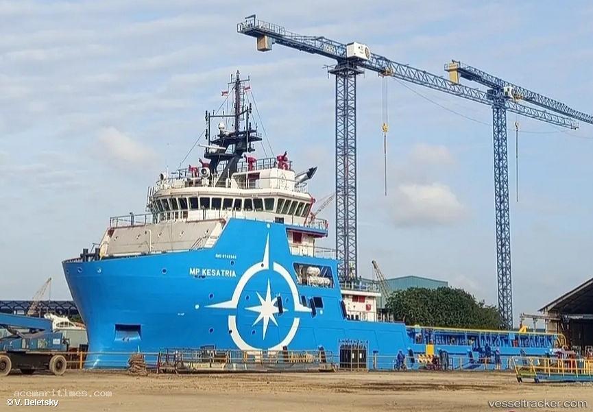 Mp-Kesatria - Offshore Tug Supply Ship vessel registered in Singapore
