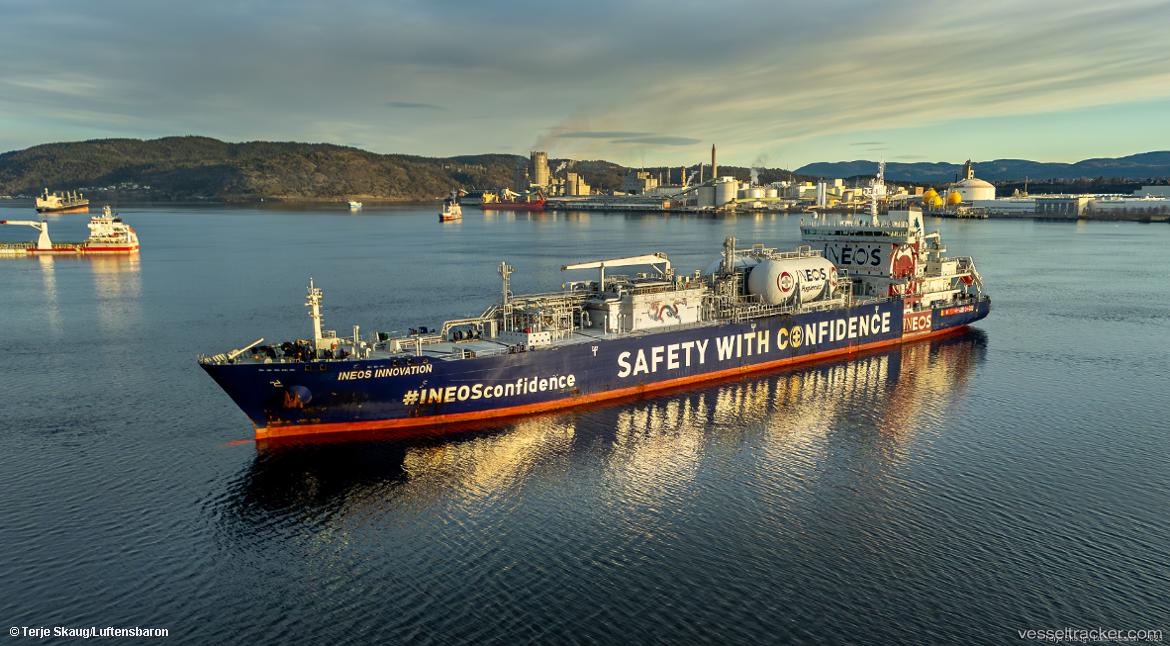Ineos-Innovation - Lng-Lpg Combination Gas Tanker vessel