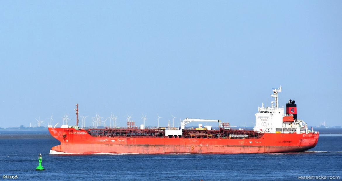 Sigaia-Theresa - Chemical Oil Products Tanker vessel