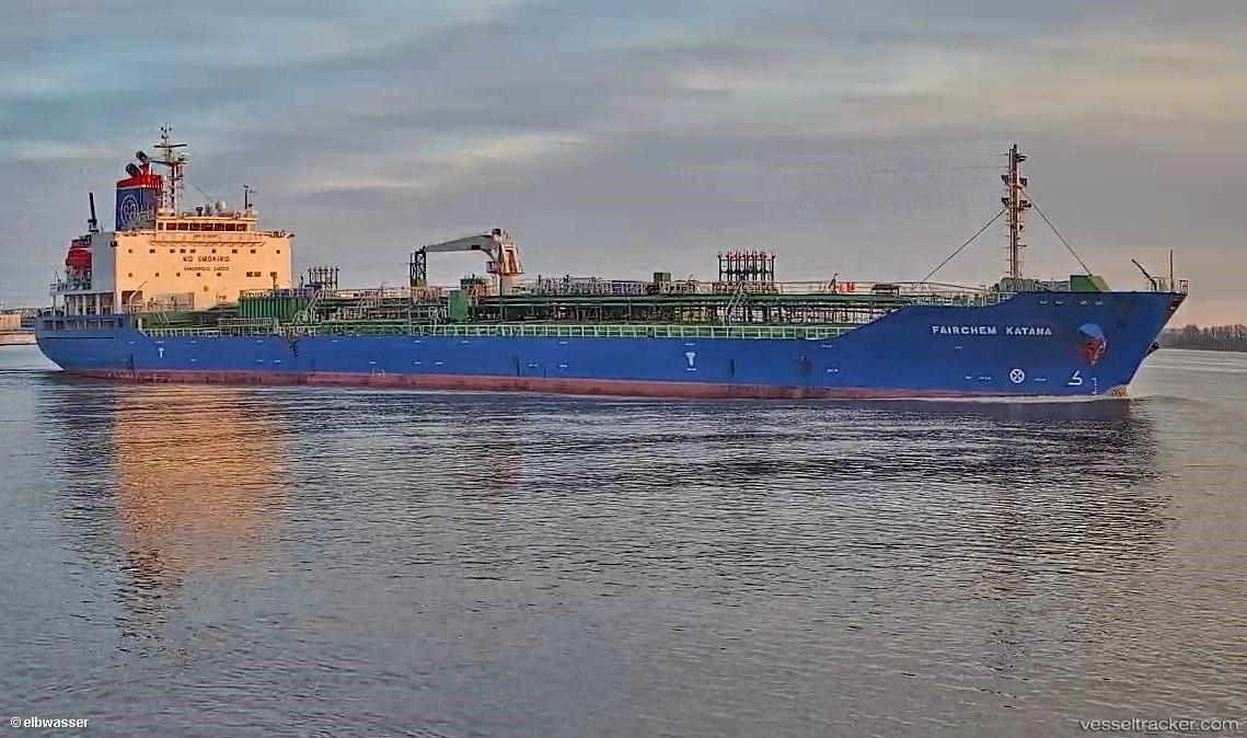 Fairchem-Katana - Chemical Oil Products Tanker vessel