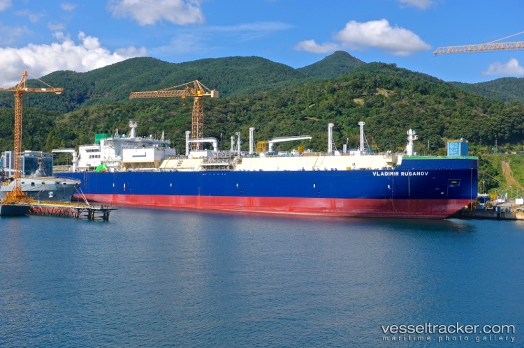 Vladimir-Rusanov - Lng Tanker vessel