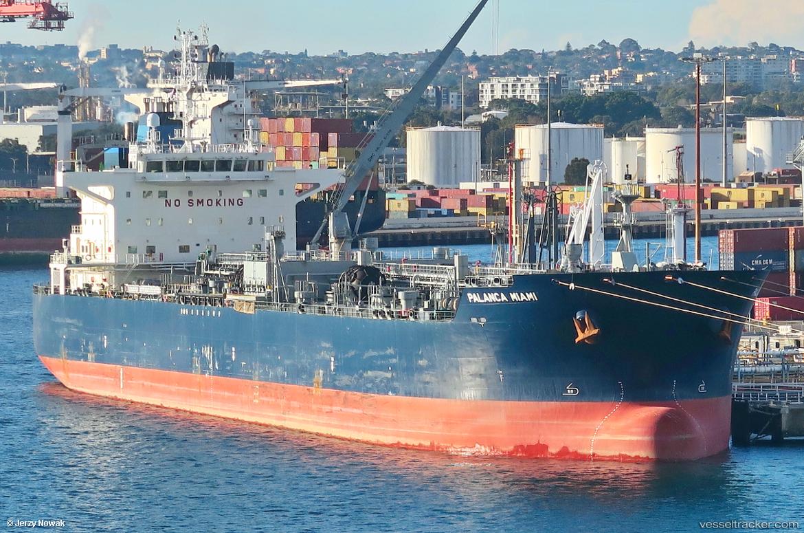 Palanca-Miami - Bitumen Tanker vessel