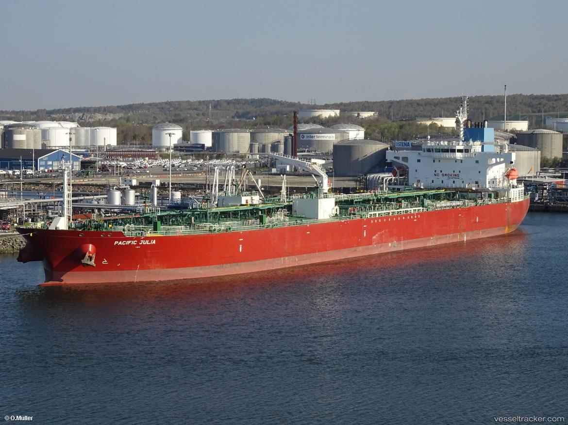 Pacific-Julia - Chemical Oil Products Tanker vessel