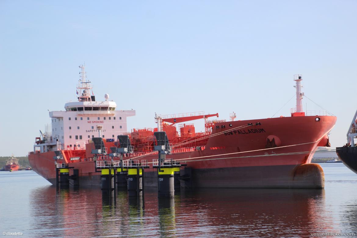 Bow-Palladium - Chemical Oil Products Tanker vessel