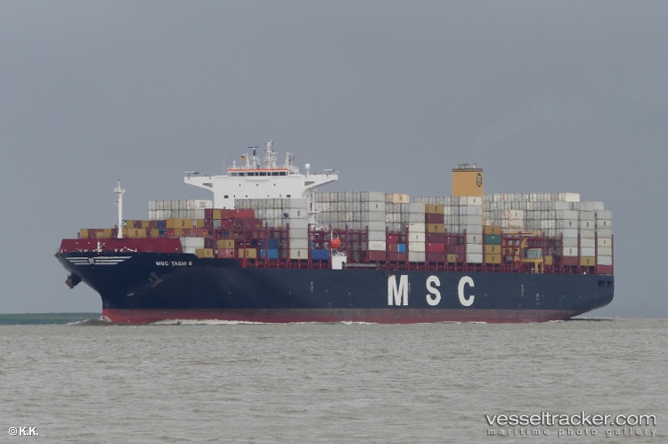 Msc-Yashi-B - Container Ship vessel