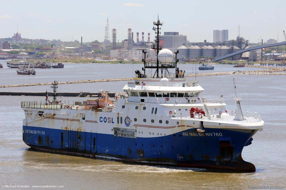 Hai-Yang-Shi-You-760 - Research Vessel vessel