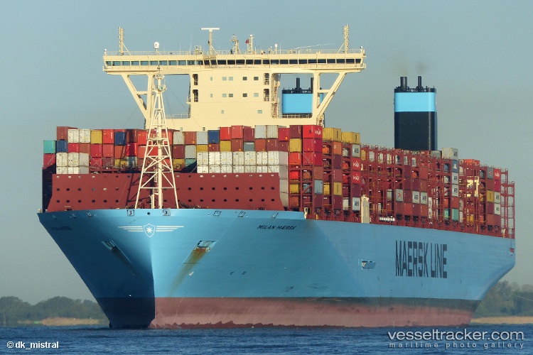 Milan-Maersk - Container Ship vessel