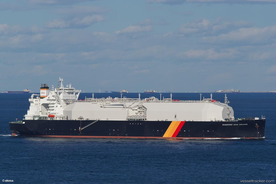 Diamond-Gas-Orchid - Lng Tanker vessel