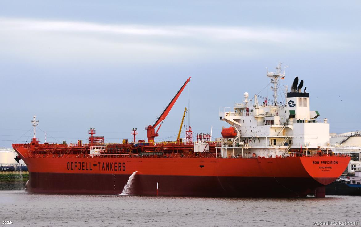 Bow-Precision - Chemical Oil Products Tanker vessel