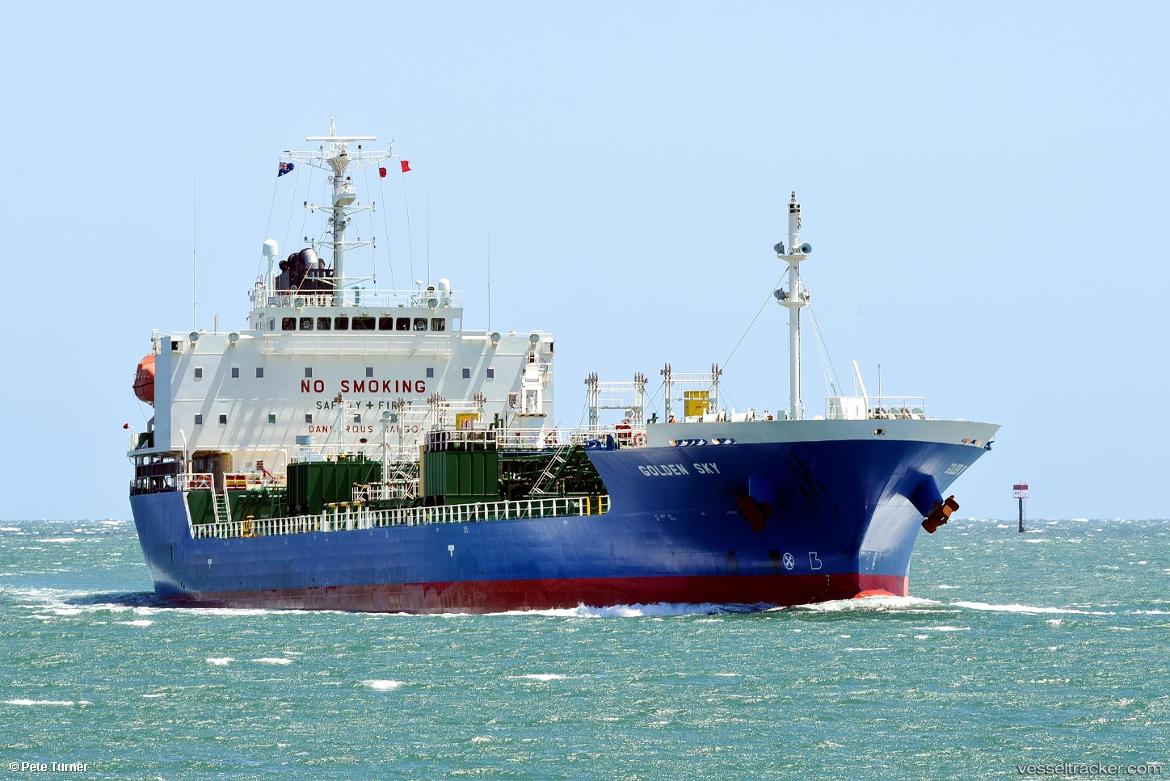 Golden-Sky - Chemical Oil Products Tanker vessel