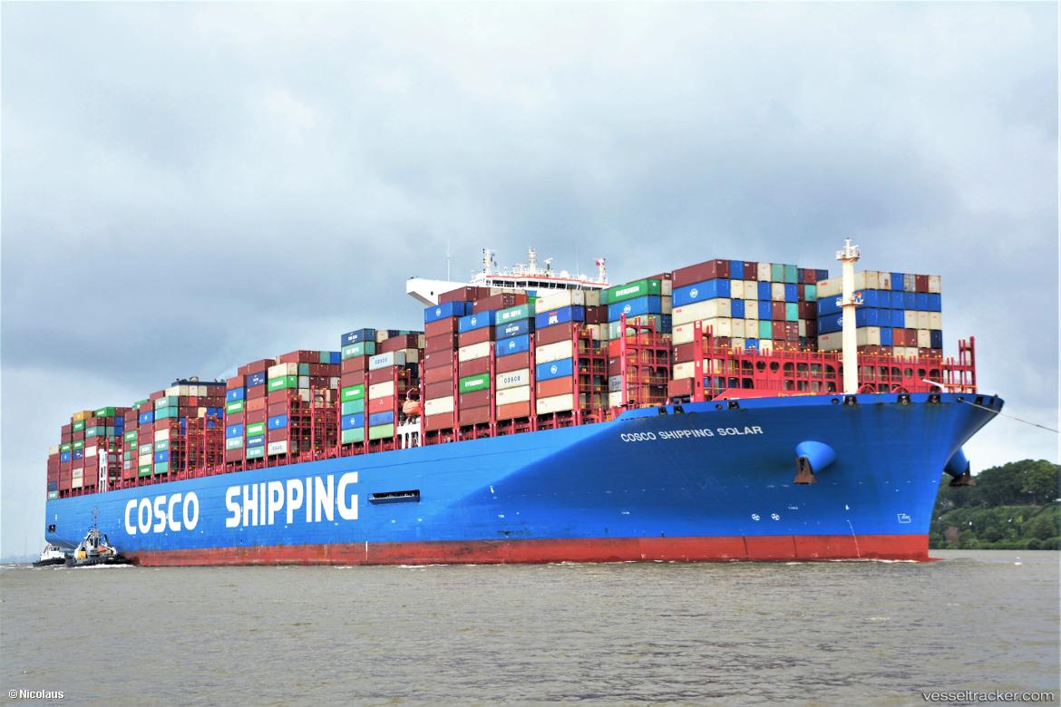 Cosco-Shipping-Solar - Container Ship vessel