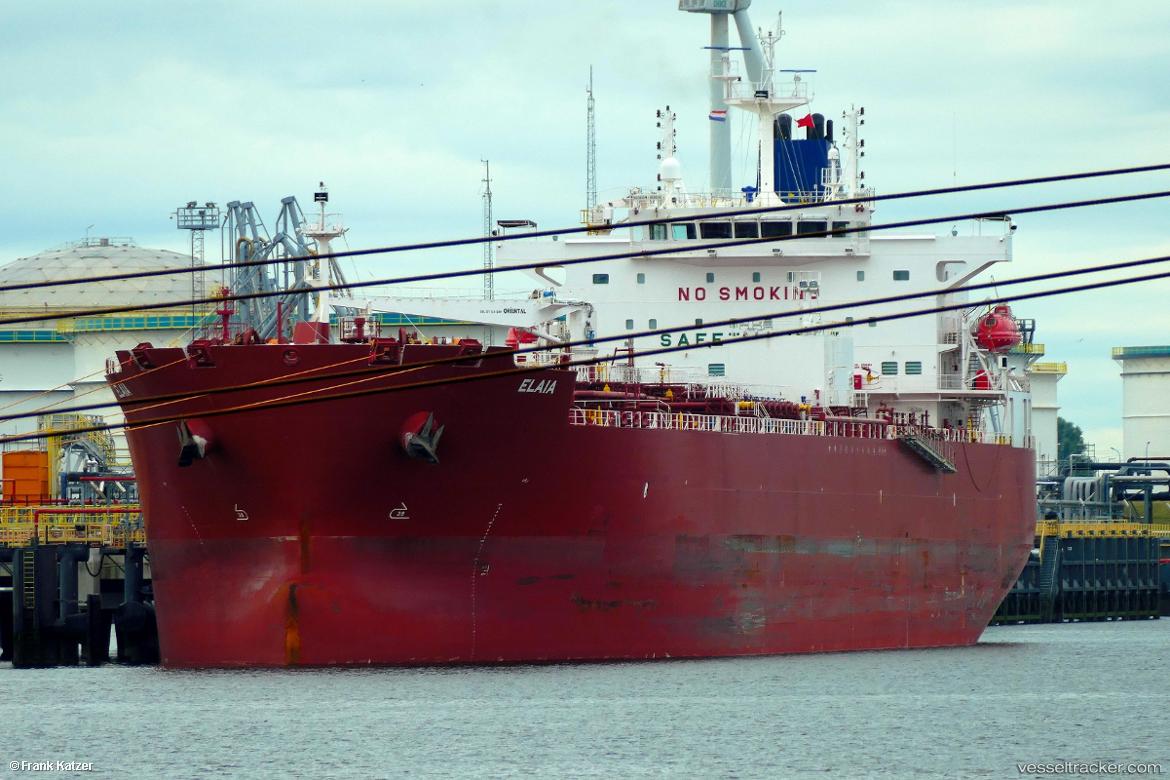 Elaia - Chemical Oil Products Tanker vessel