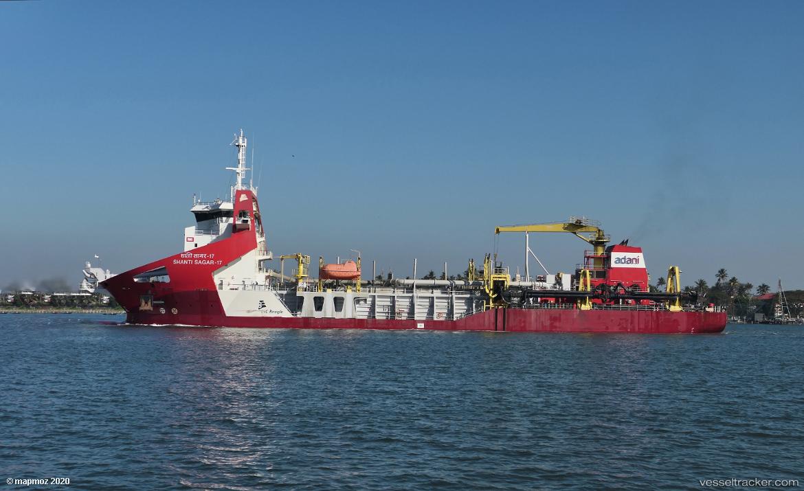 Shanti-Sagar-17 - Hopper Dredger vessel