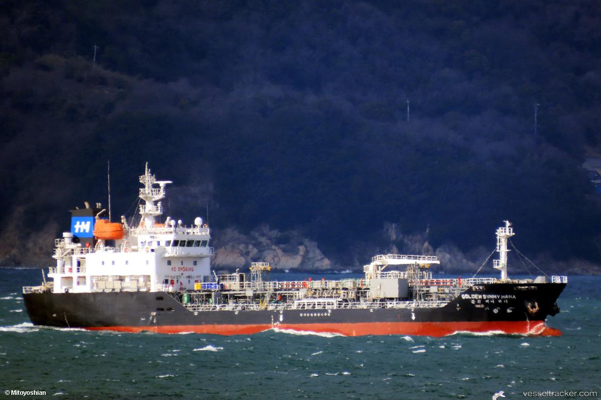 Golden-Sunny-Hana - Chemical Oil Products Tanker vessel