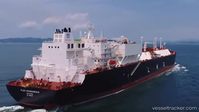 Flex-Courageous - Lng Tanker vessel