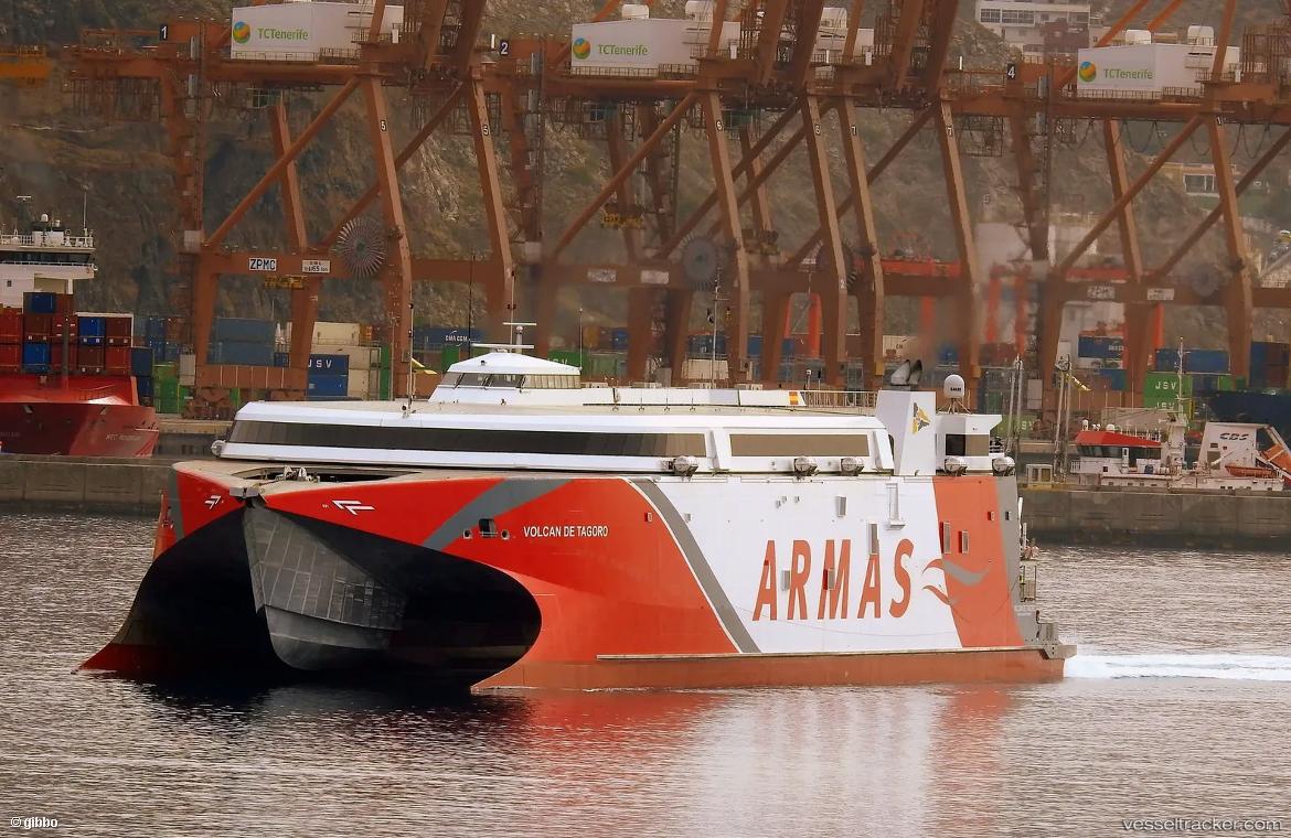 Volcan-De-Tagoro - Passenger Ro Ro Cargo Ship vessel