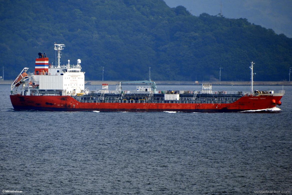 Princess-Topaz - Chemical Oil Products Tanker vessel