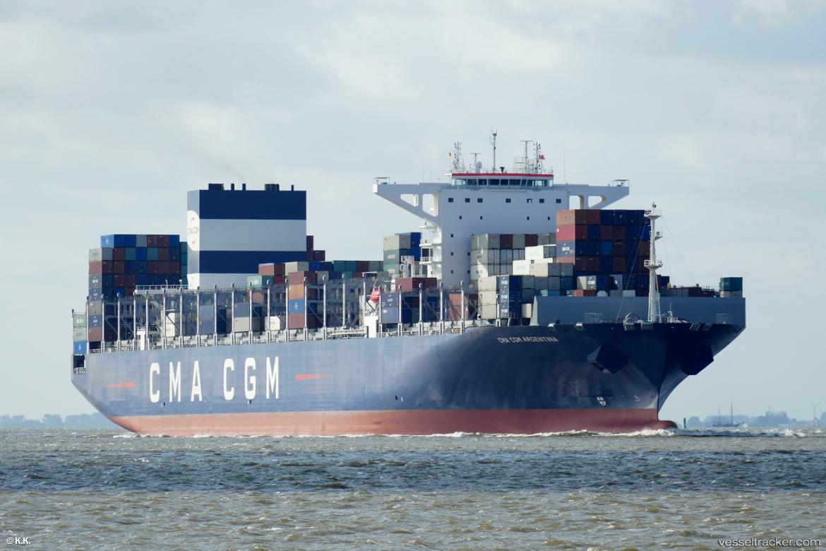 Cma-Cgm-Argentina - Container Ship vessel