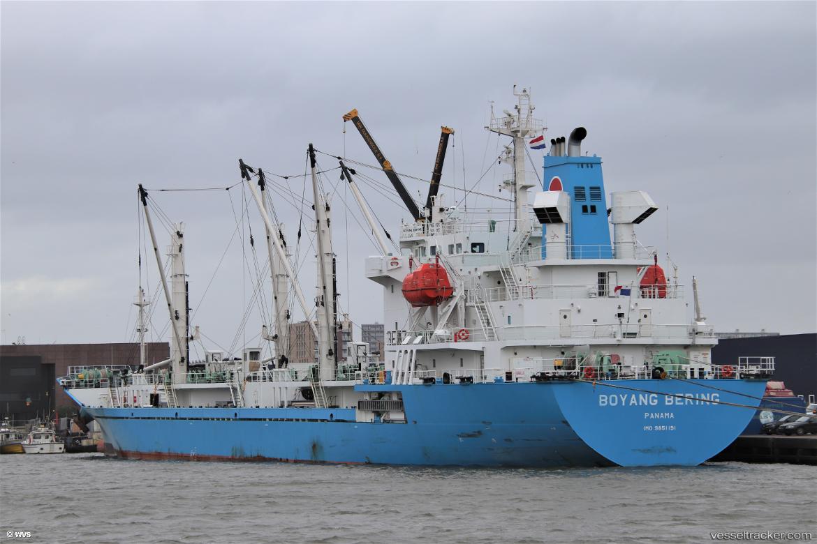 Boyang-Bering - Refrigerated Cargo Ship vessel