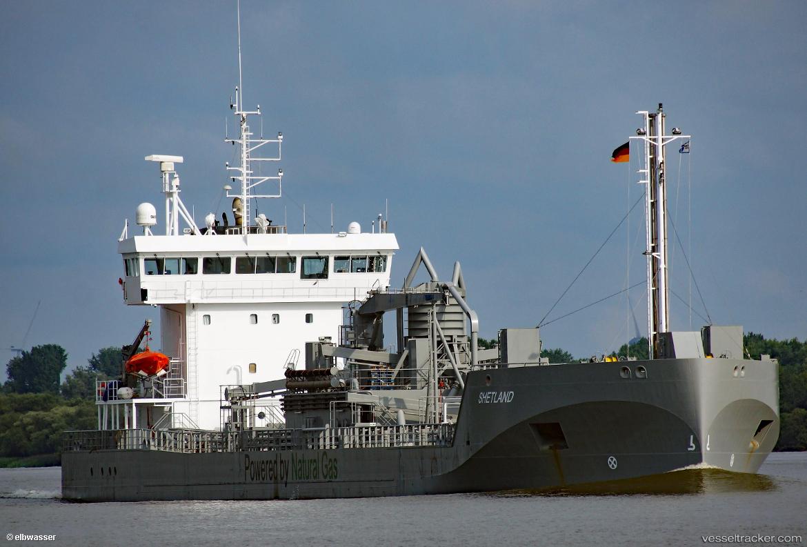 Shetland - Cement Carrier vessel