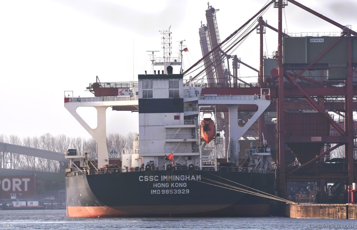 Cssc-Immingham - Bulk Carrier vessel