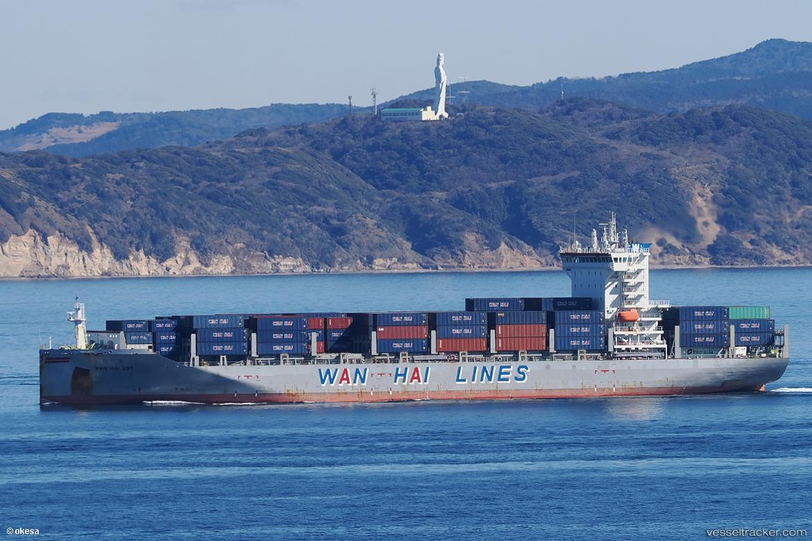 Wan-Hai-291 - Container Ship vessel