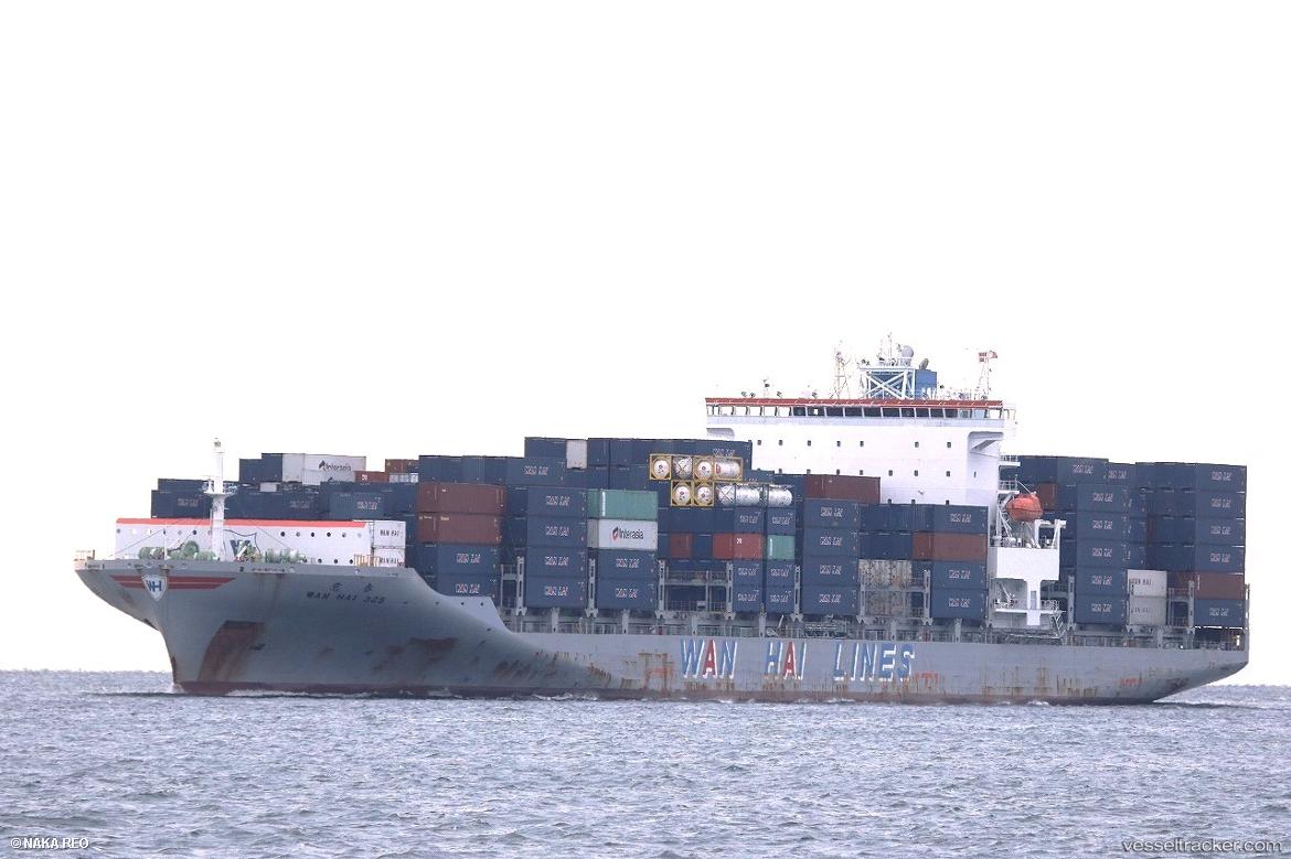 Wan-Hai-325 - Container Ship vessel