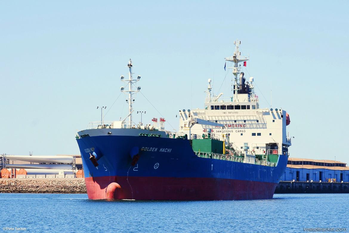 Golden-Hachi - Chemical Oil Products Tanker vessel