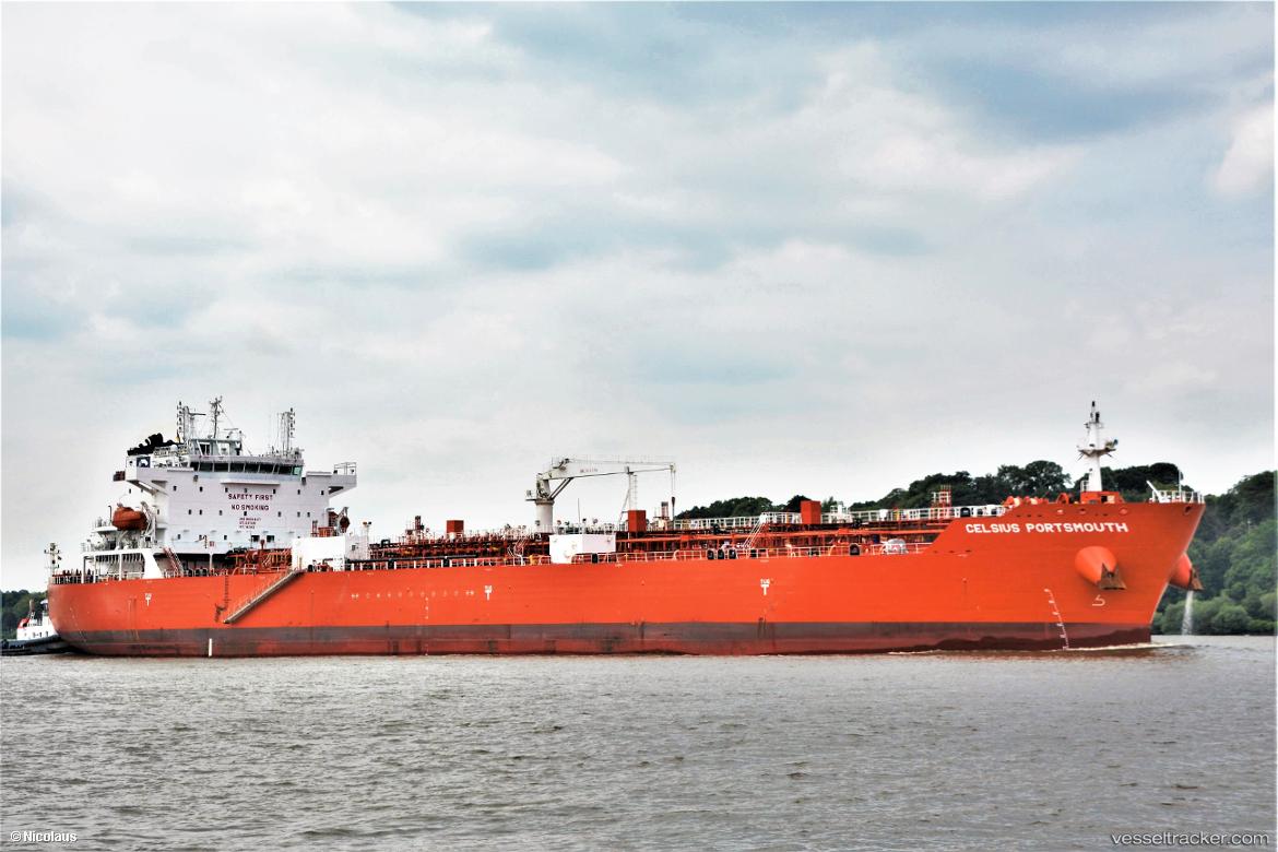 Celsius-Portsmouth - Chemical Oil Products Tanker vessel