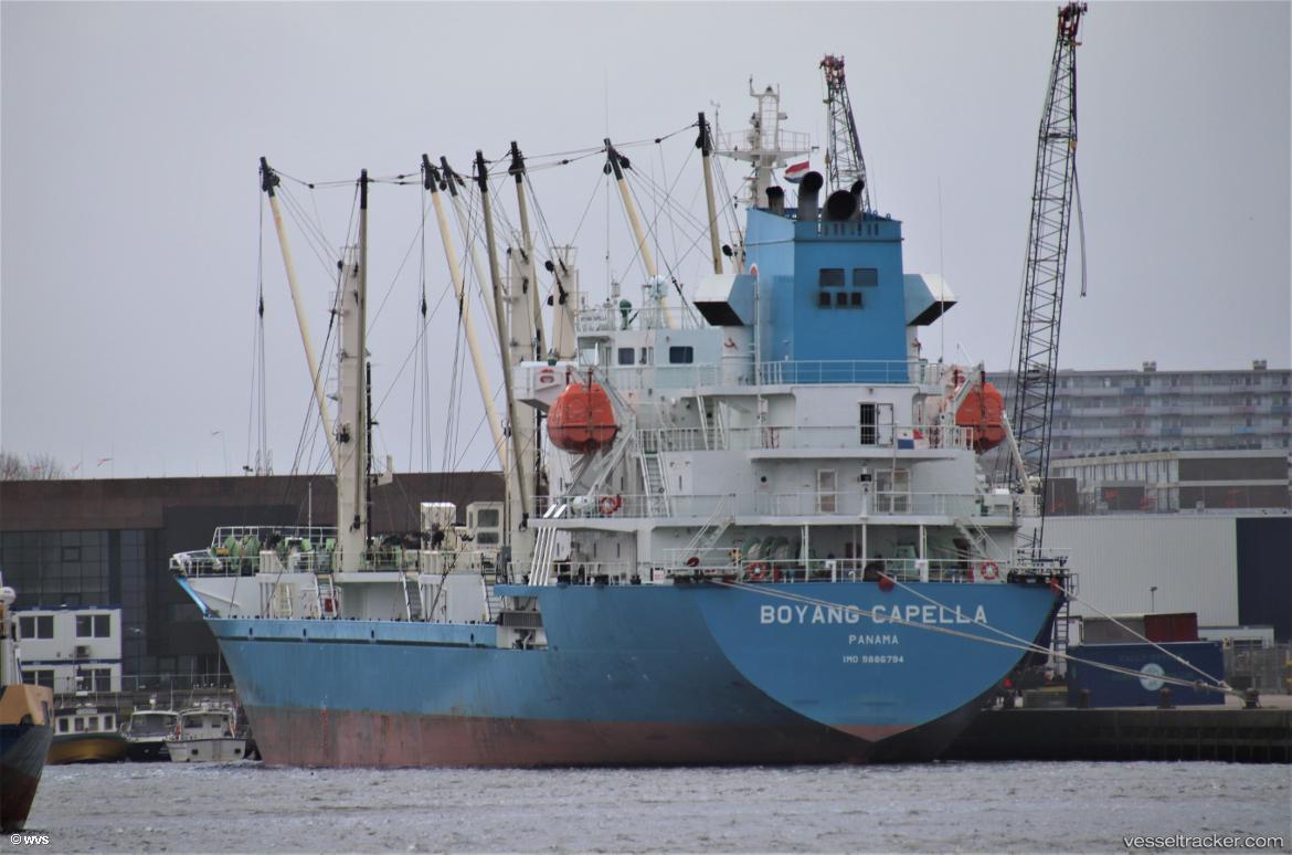 Boyang-Capella - Refrigerated Cargo Ship vessel