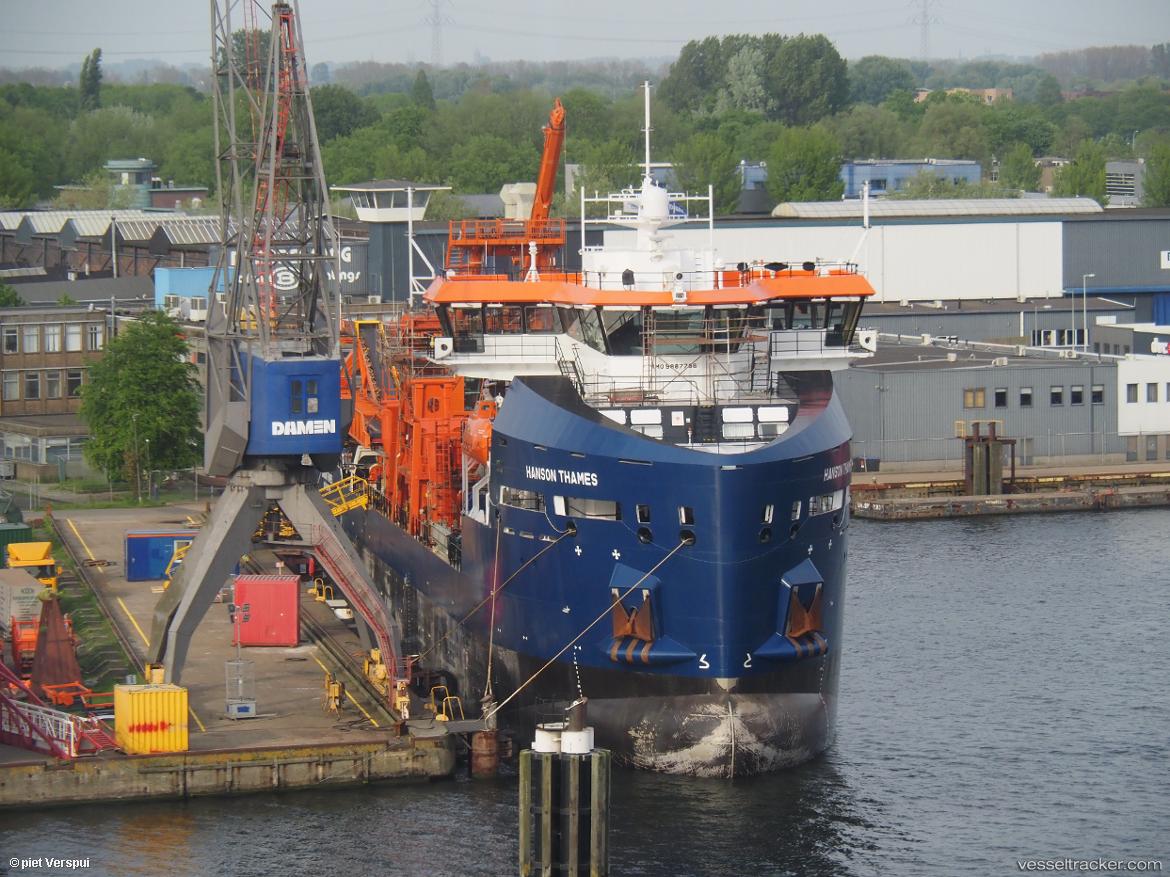Hanson-Thames - Hopper Dredger vessel
