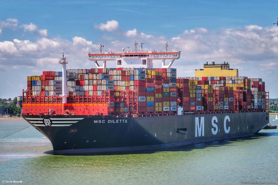 Msc-Diletta - Container Ship vessel