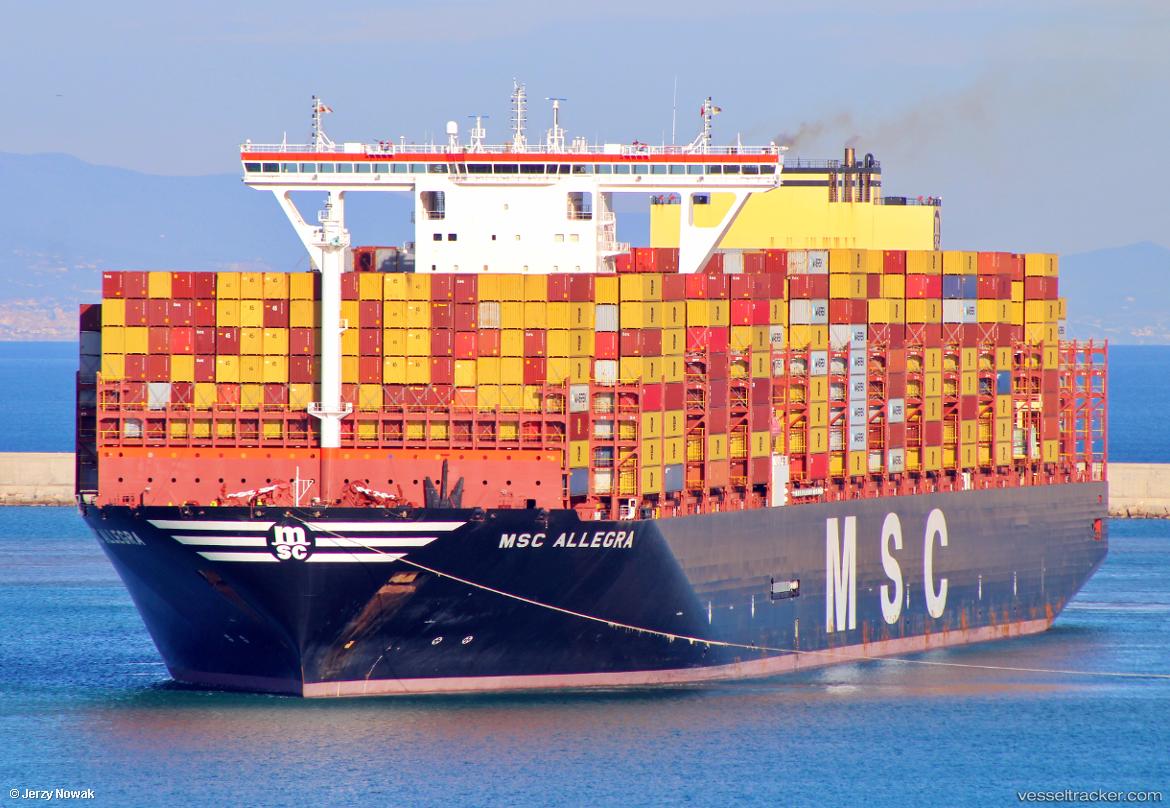 Msc-Allegra - Container Ship vessel