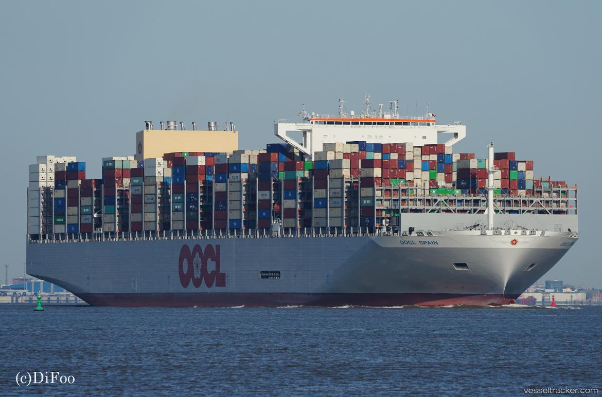 Oocl-Spain - Container Ship