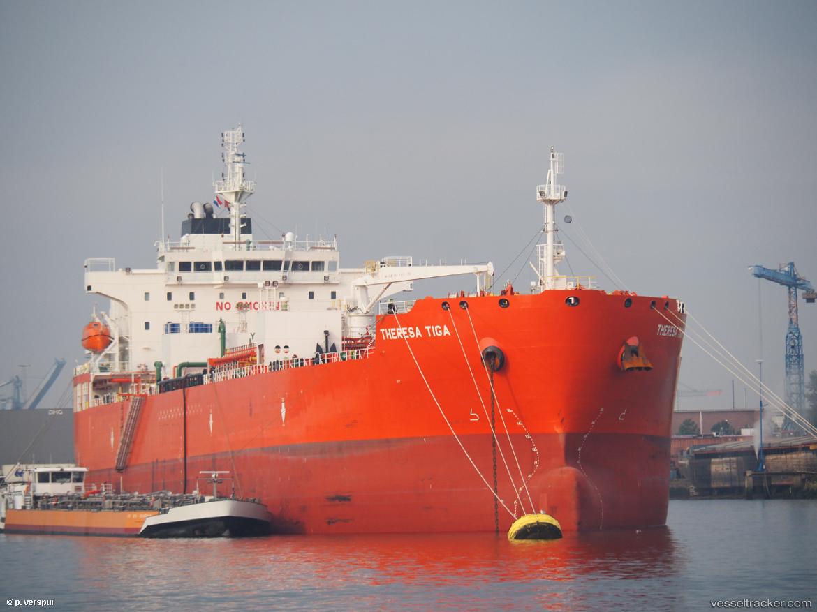 Theresa-Tiga - Chemical Oil Products Tanker vessel