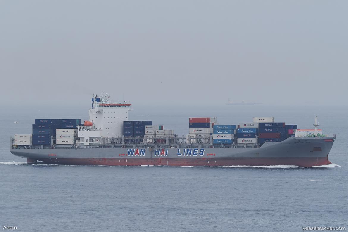 Wan-Hai-355 - Container Ship vessel