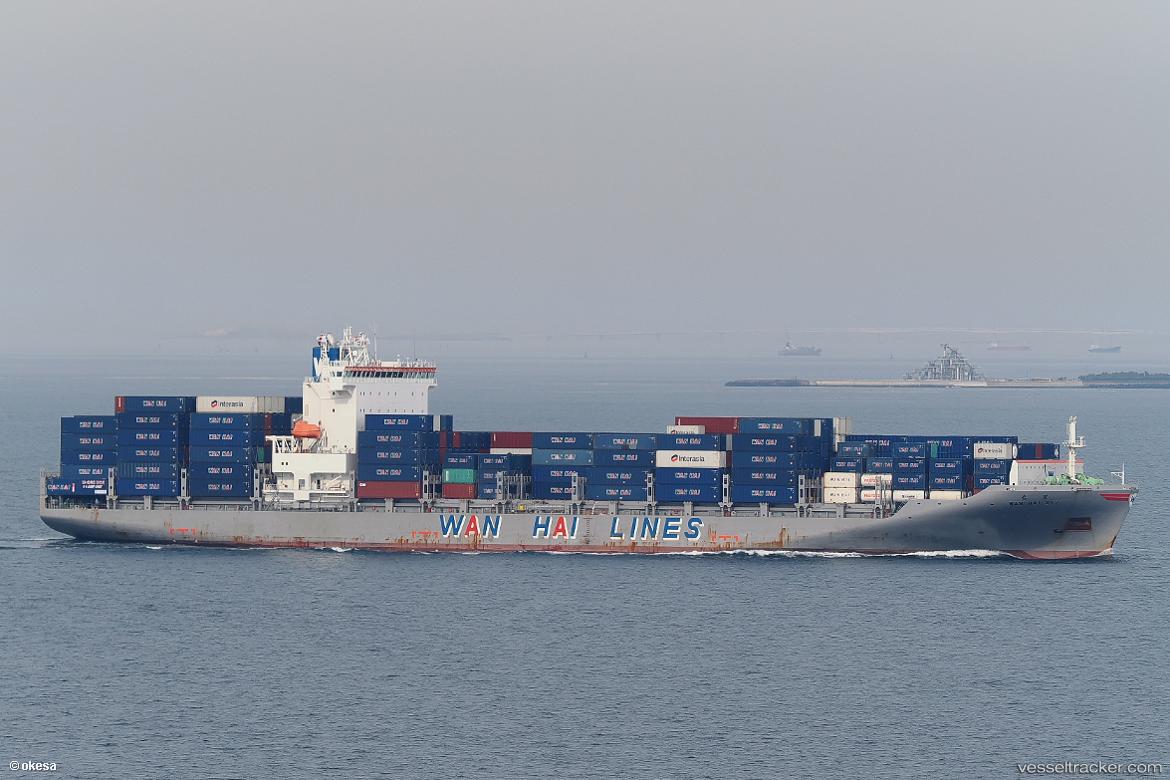 Wan-Hai-357 - Container Ship vessel