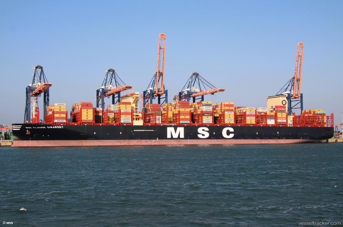 Msc-Claude-Girardet - Container Ship vessel