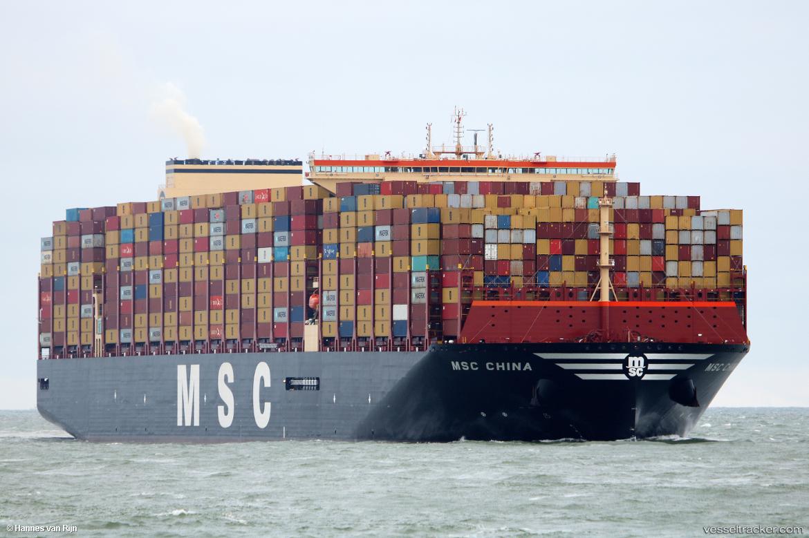 Msc-China - Container Ship vessel