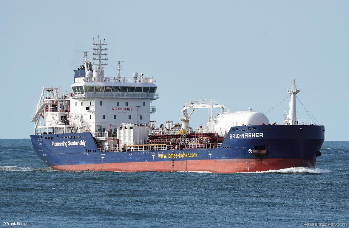 Sir-John-Fisher - Chemical Oil Products Tanker vessel