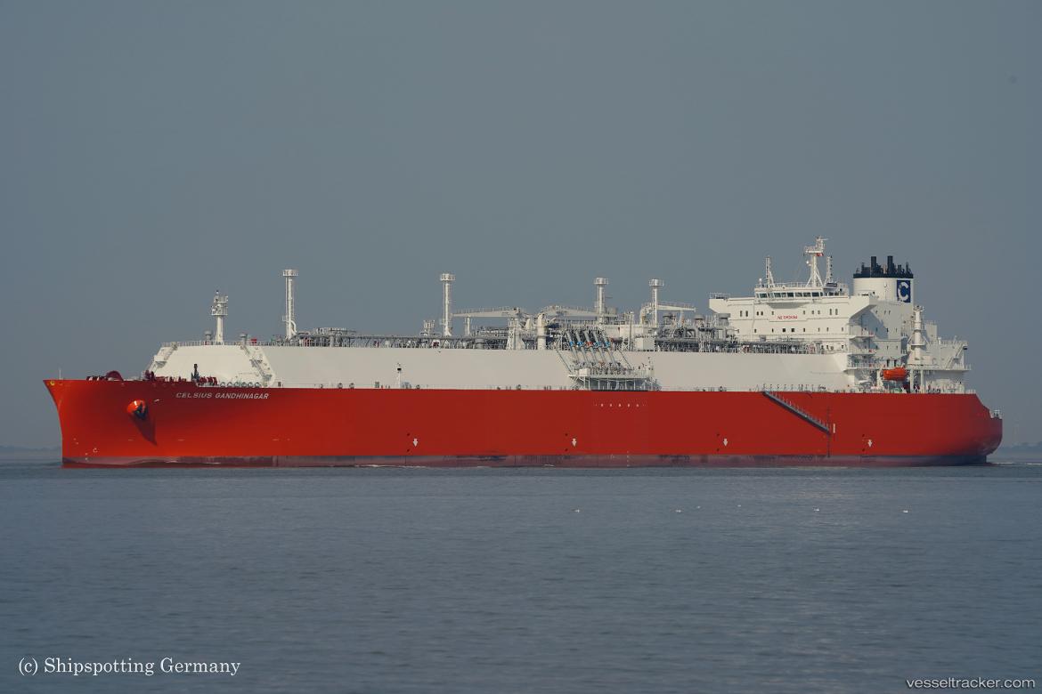 Celsius-Gandhinagar - Lng Tanker vessel