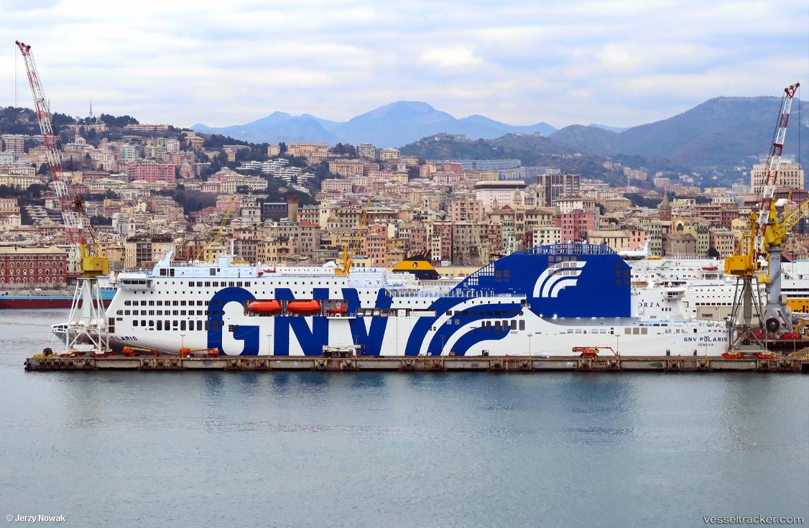 Gnv-Polaris - Passenger Ro Ro Cargo Ship vessel
